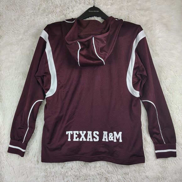 Adidas A&M Jersey Long Sleeve Hoodie Warm Up Practice Sz M - Picture 10 of 11